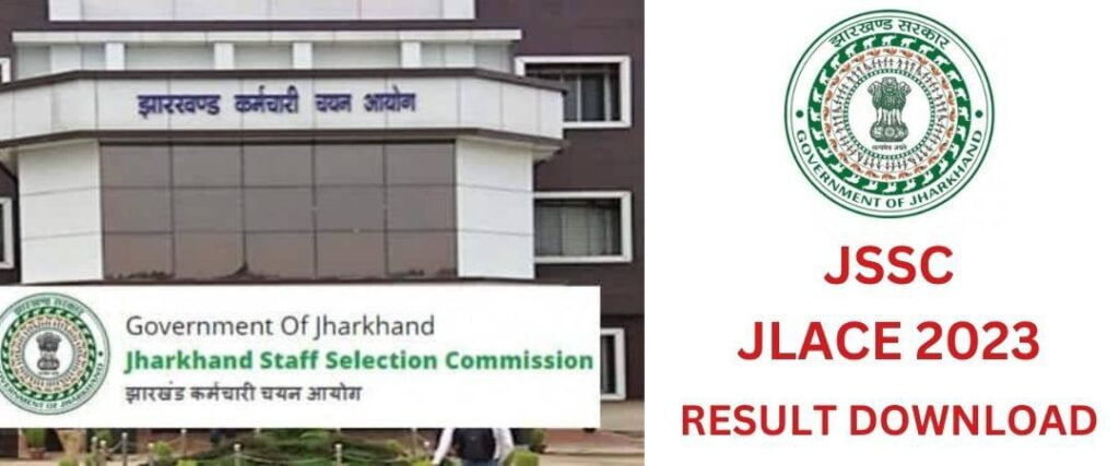 JSSC Jharkhand Laboratory Assistant Competitive Exam JLACE 2023 Result Download
