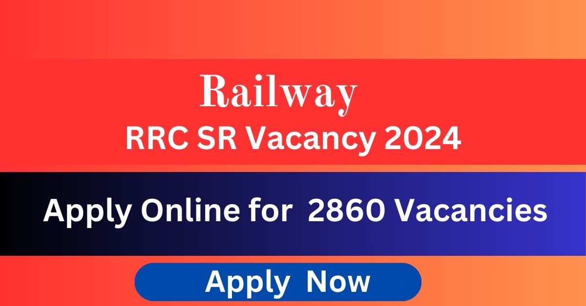 RRC South Railway Vacancy-2024
